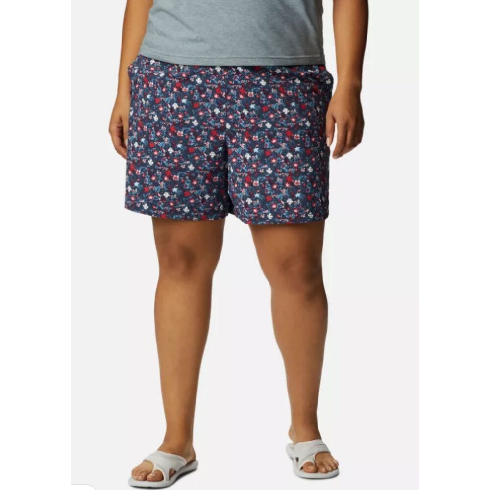 NWT Columbia Sandy River II Printed Shorts Quick-Dry Lightweight Outdoor Sz XXL
